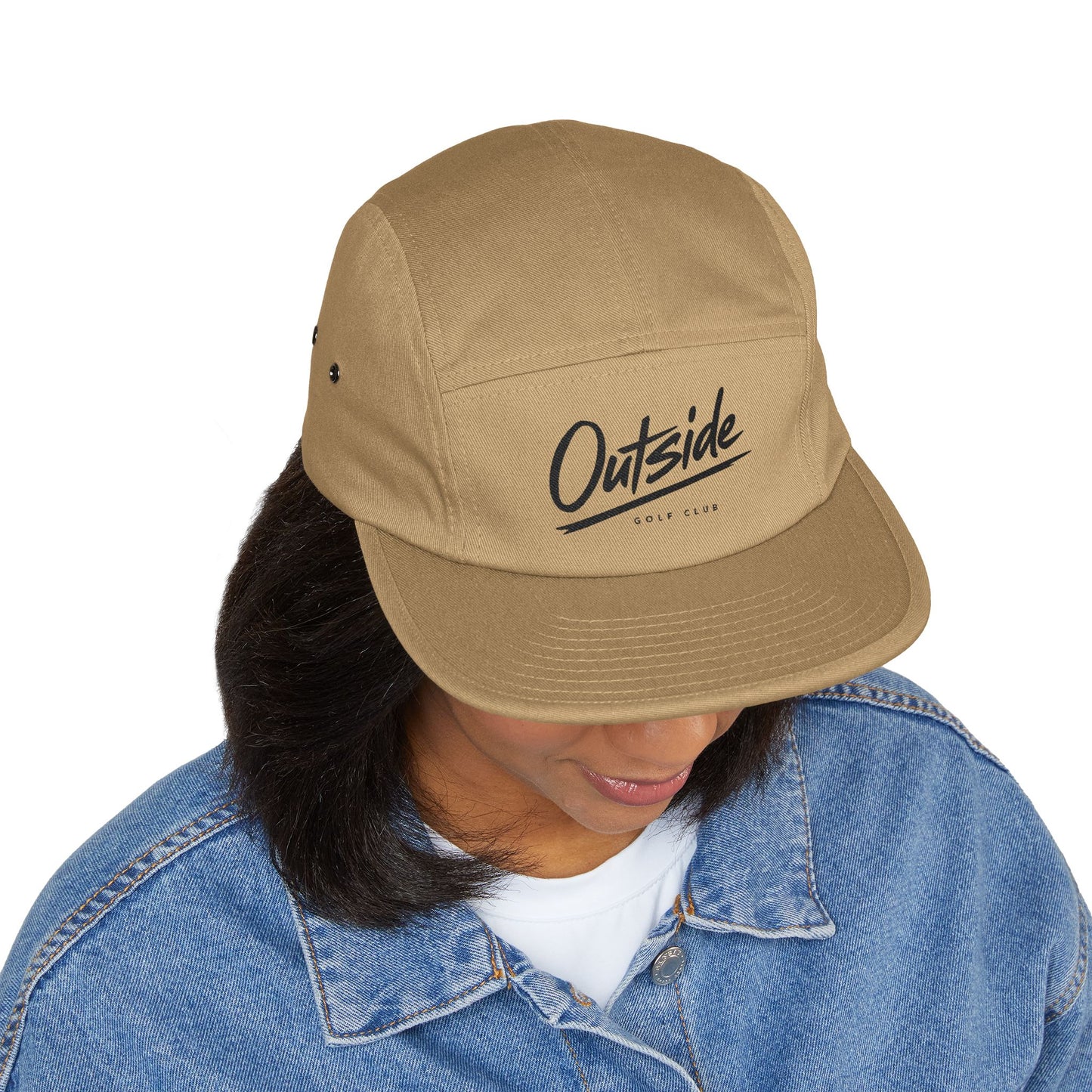 Outside Embroidered 5-Panel Cap — OG Adjustable Outdoor Dad Hat